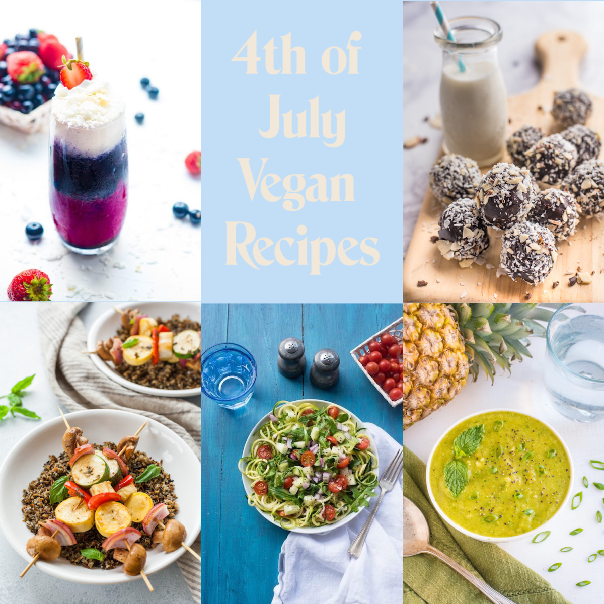 Vegan Recipes for a Festive Fourth of July