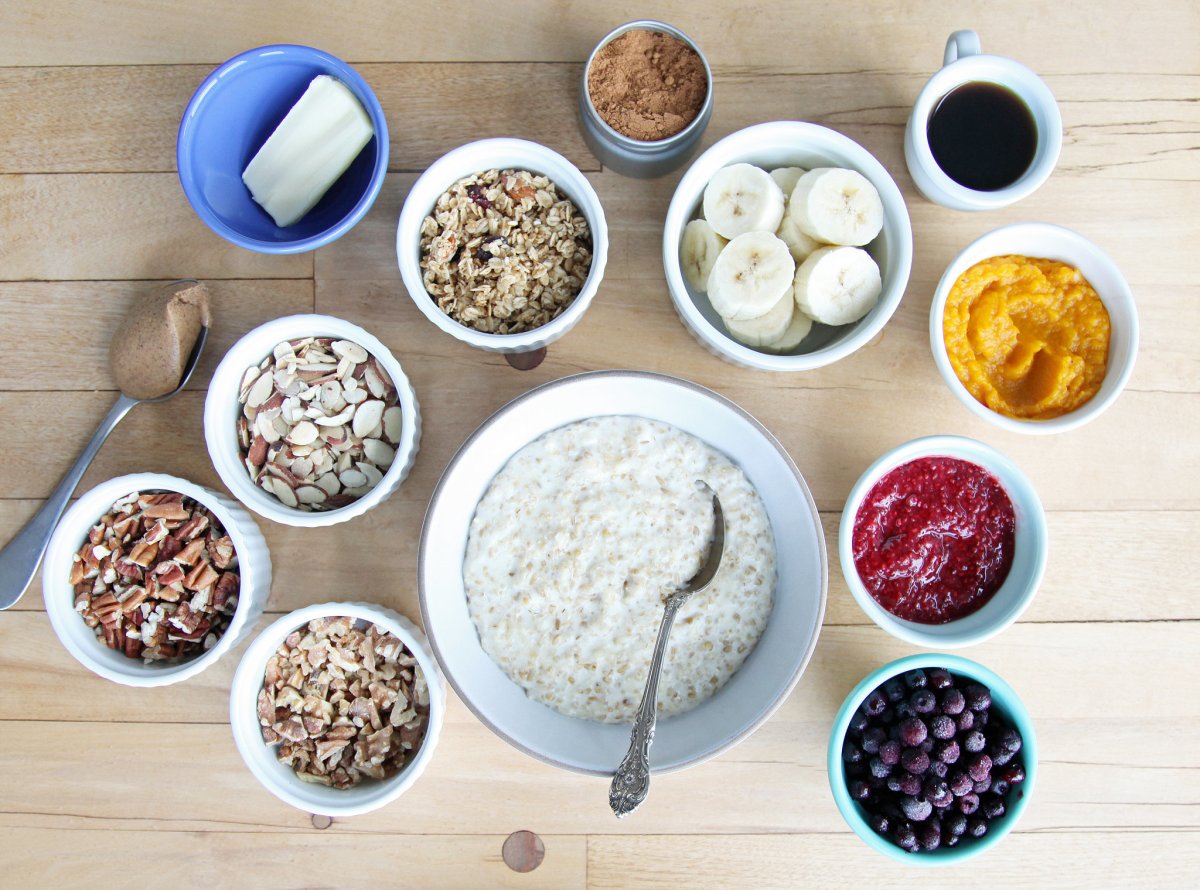 Oatmeal Upgraded Soy-Free Toppings and Mix-Ins