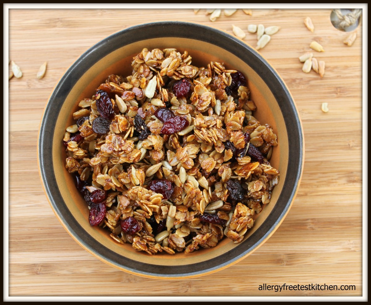 Granola gluten homemade delicious recipe allergy simple try gave her so