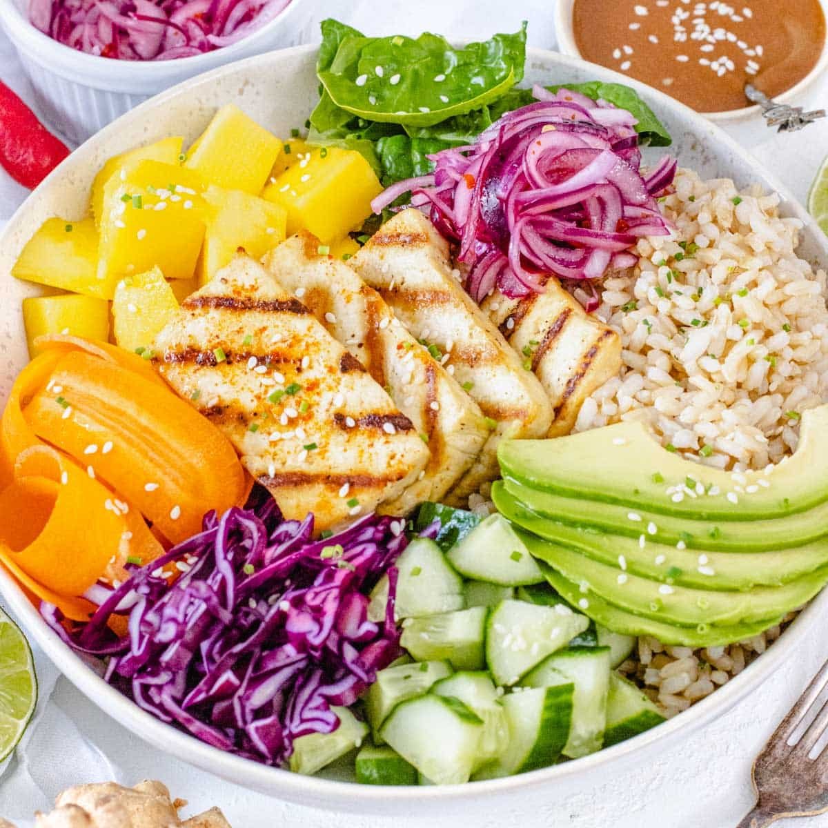 Buddha tahini bowls turmeric meal rezepte bloor talleres healthy dinners leckere recepten bieten trimmedandtoned vegetarian thegirlonbloor samenwerken