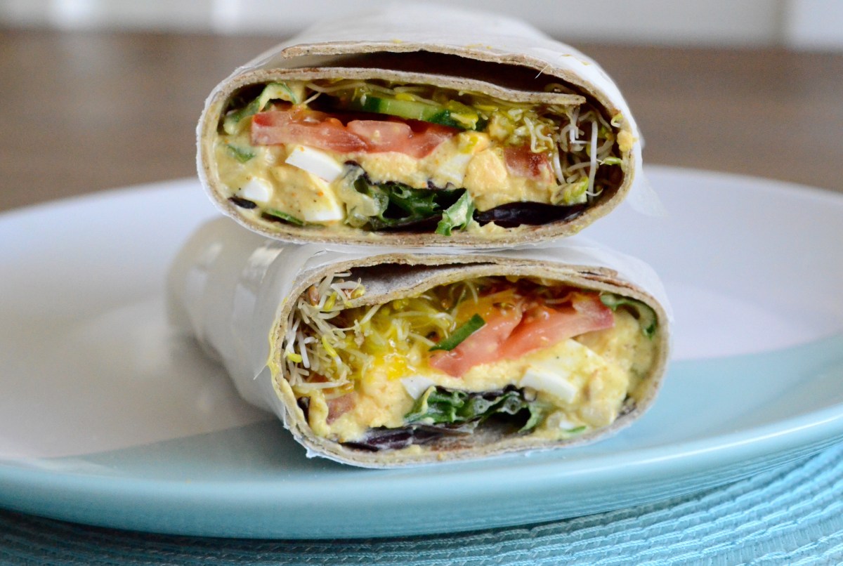 Quick and Easy Egg-Free Wraps for Midday Energy