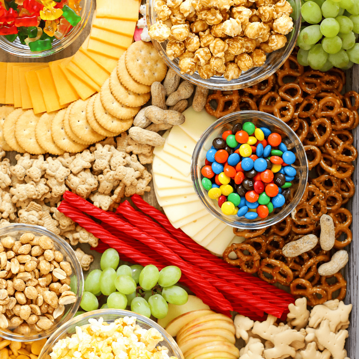 Movie night snack board snacks bakermama food girls instagram party visit saved treats platters nights