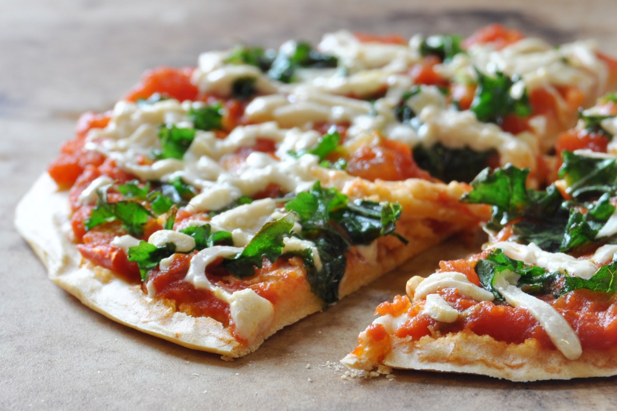 Gluten-Free Pizza Crusts Cauliflower & Chickpea Flour