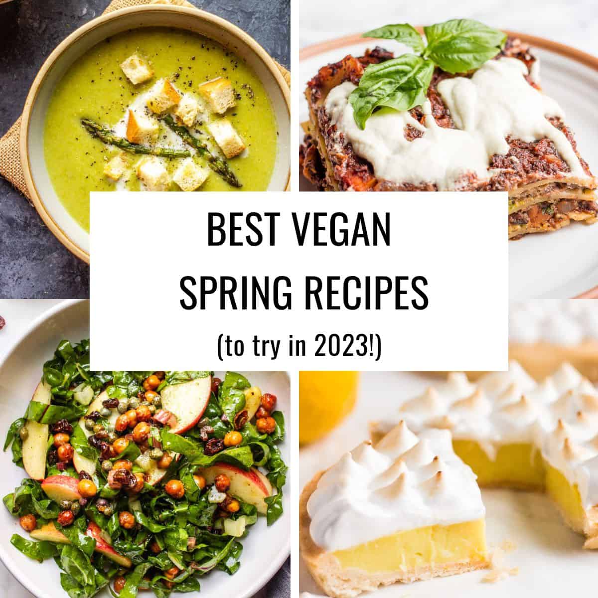 Spring-Inspired Vegan Recipes with Fresh Ingredients