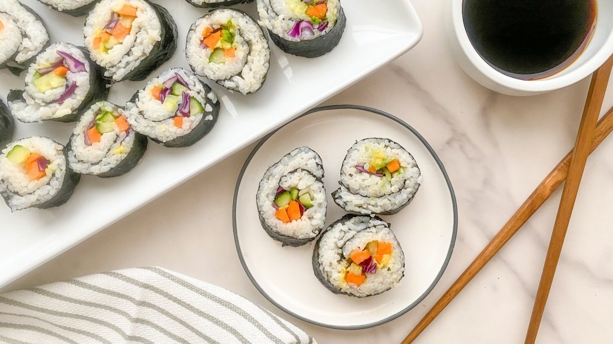 How to Make Flexitarian Sushi Rolls at Home