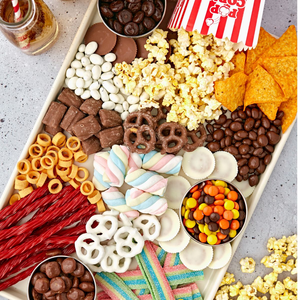 Movie snack night board