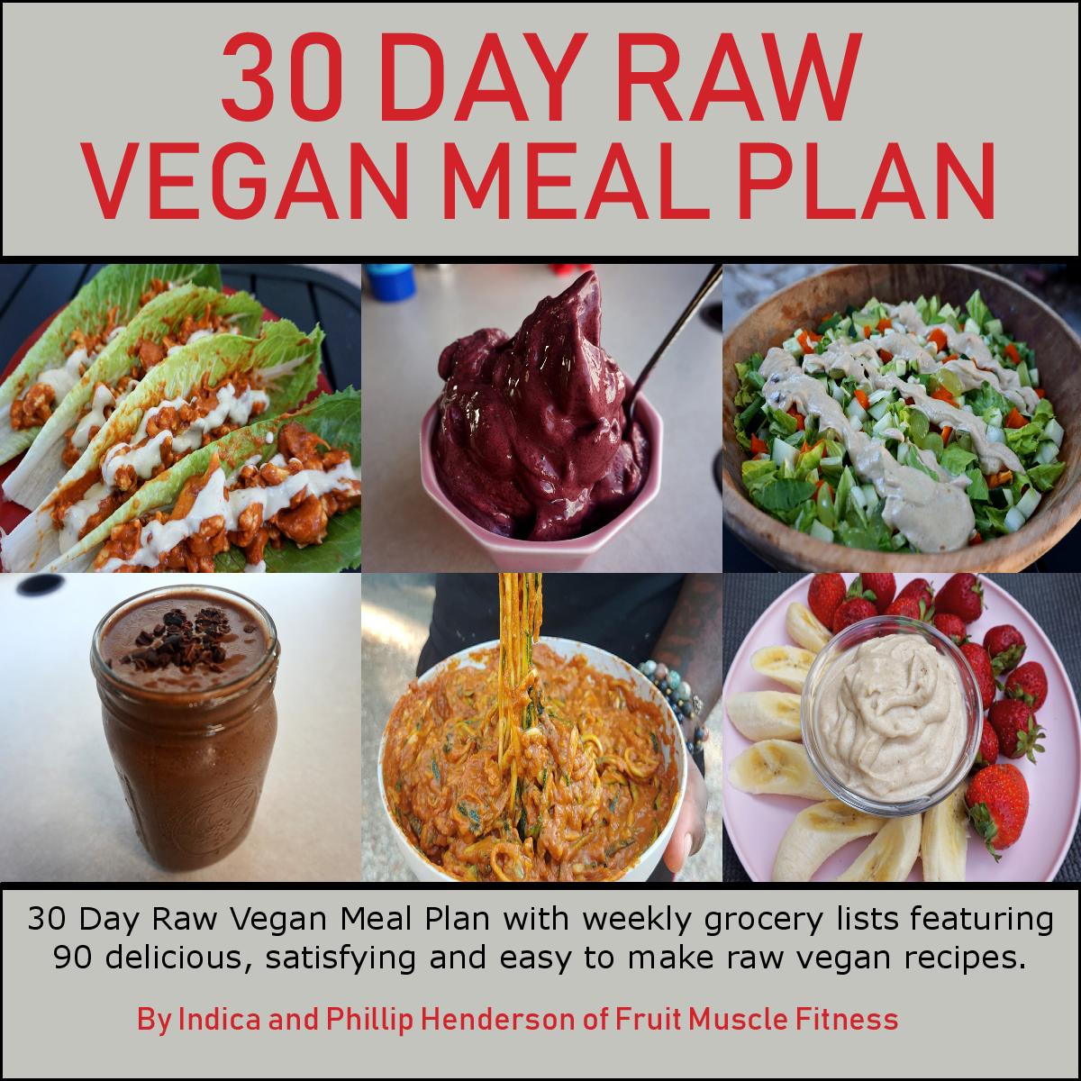 How to Build a Weekly Raw Vegan Meal Plan