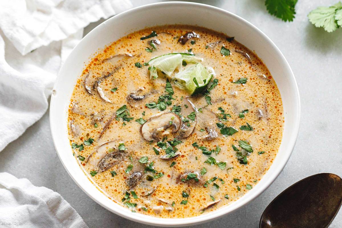 Thai-Inspired Dairy-Free Soups and Stir-Fries