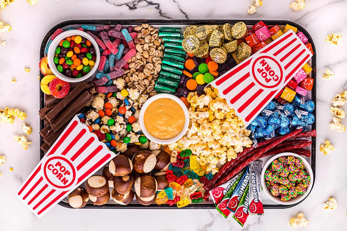 Movie Night Snacks Dairy-Free Popcorn Toppings